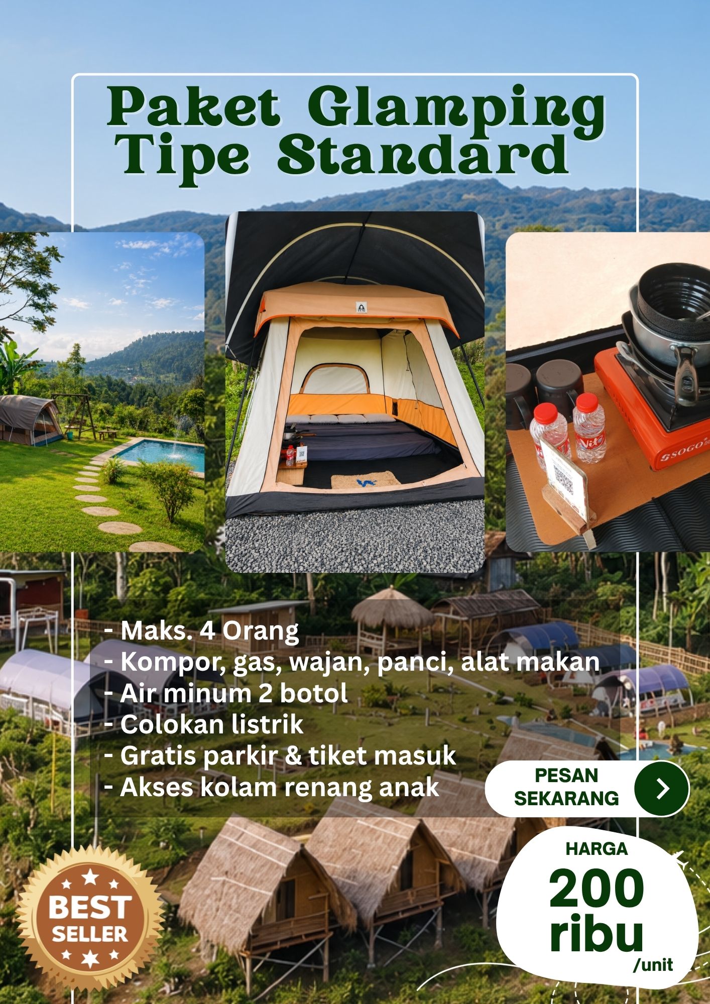 Glamping Tipe Standard 